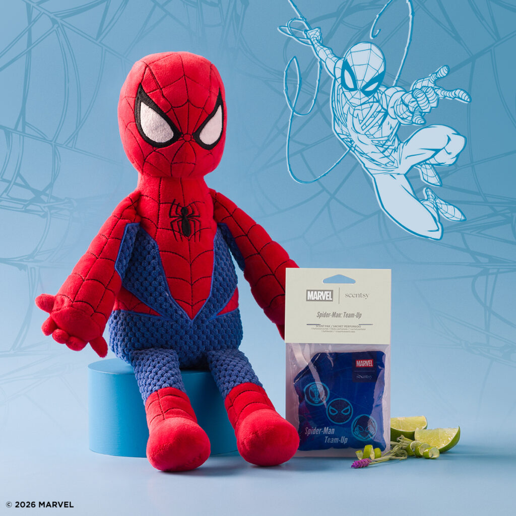 New Marvel Spider-Man Scentsy Collection 2026 – Launches Tonight 2026 original spiderman buddy