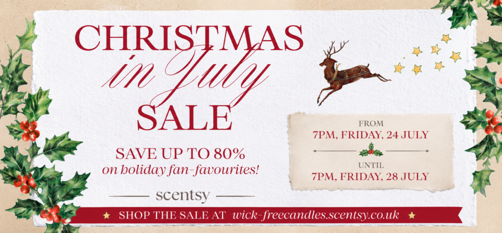 Scentsy Christmas in July Sale 2026 – Up to 80% Off This Weekend 2026 christmas in july 2026