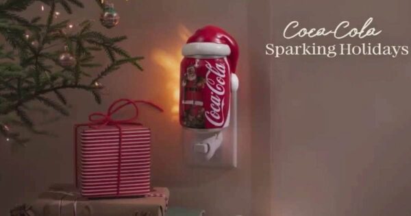 scentsy coca cola can mini warmer