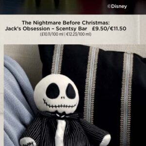 Scentsy 2026 Autumn Collection – Launches 17 August 2026 Disney Jack Skellington Scentsy Blankie Buddy 2026 UK Nightmare Before Christmas