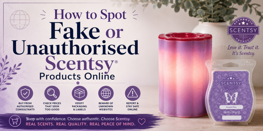 How to Spot Fake or Unauthorised Scentsy Products Online 2026 Spot Fake or Unauthorised Scentsy