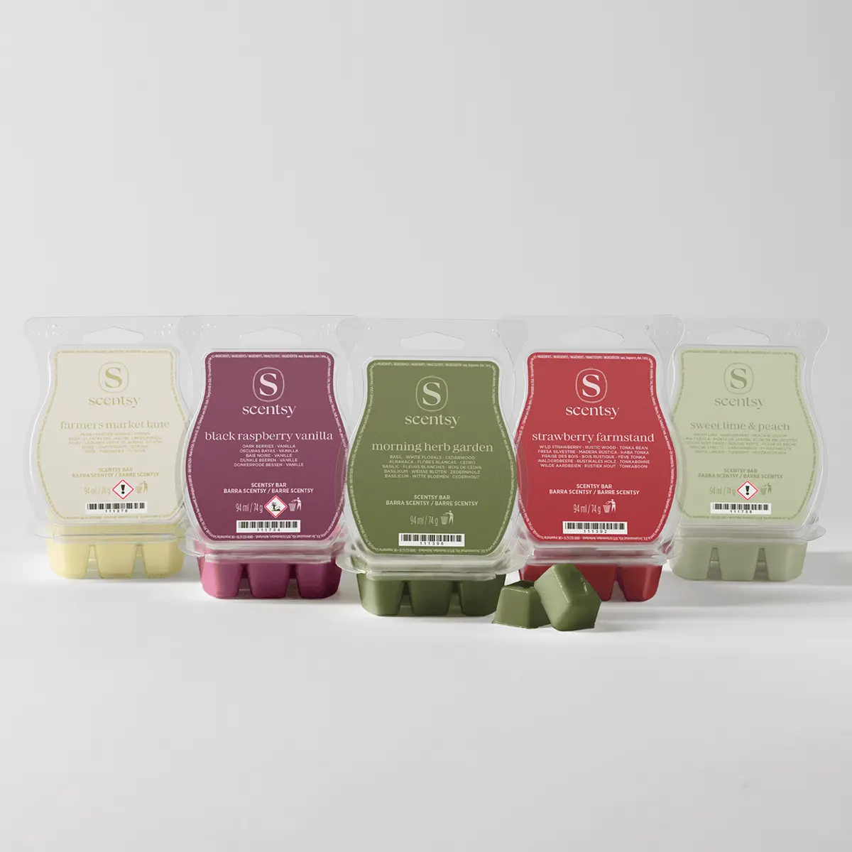 Farmers Market Scentsy Wax Melts 5-Pack