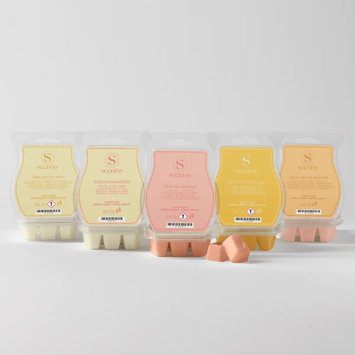 Italian Summer Scentsy Wax Melts 5-Pack 2026 Italian Summer Scentsy Wax Melts 5-Pack