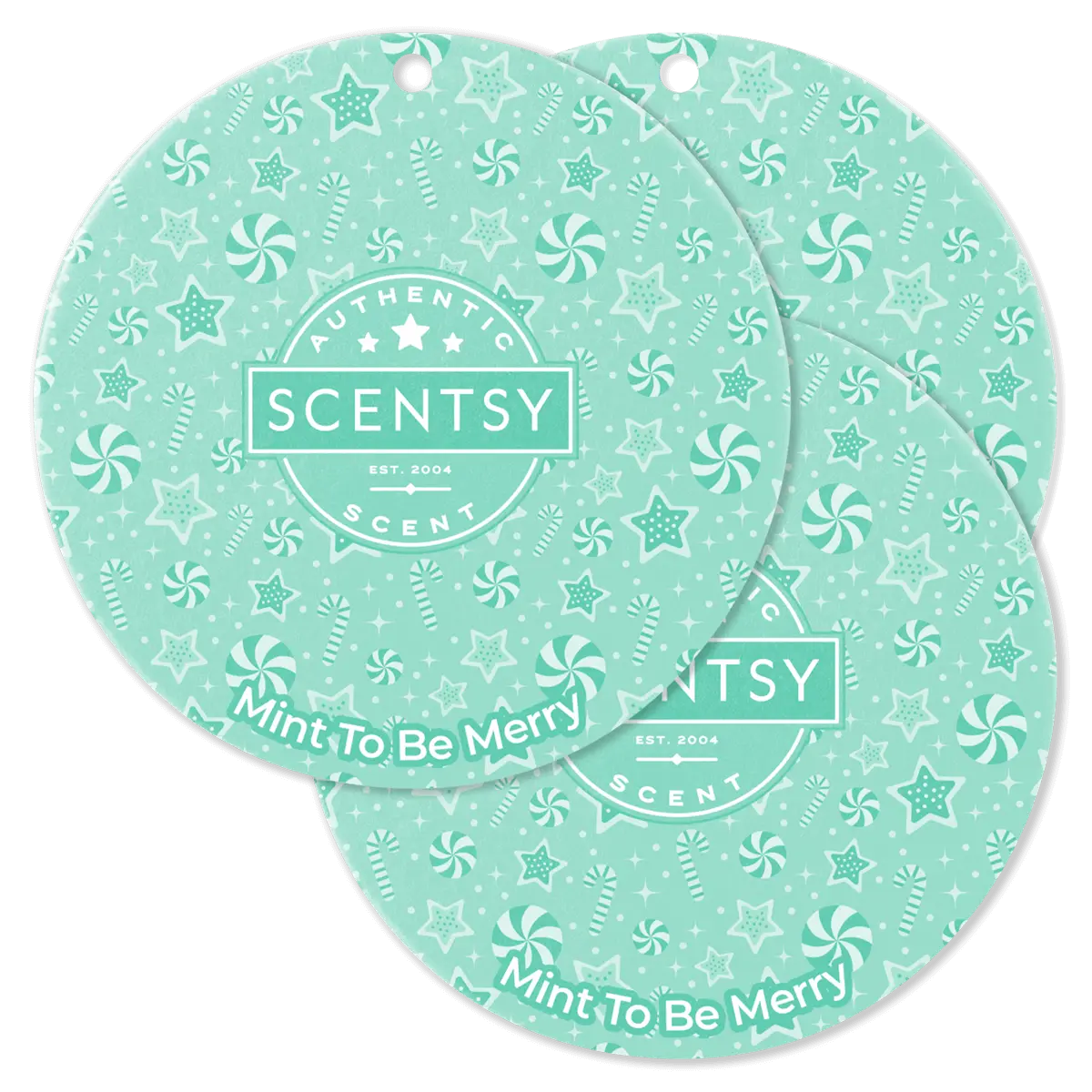 Mint To Be Merry Scentsy Scent Circle 3-Pack 2026 Mint To Be Merry Scentsy Scent Circle 3-Pack
