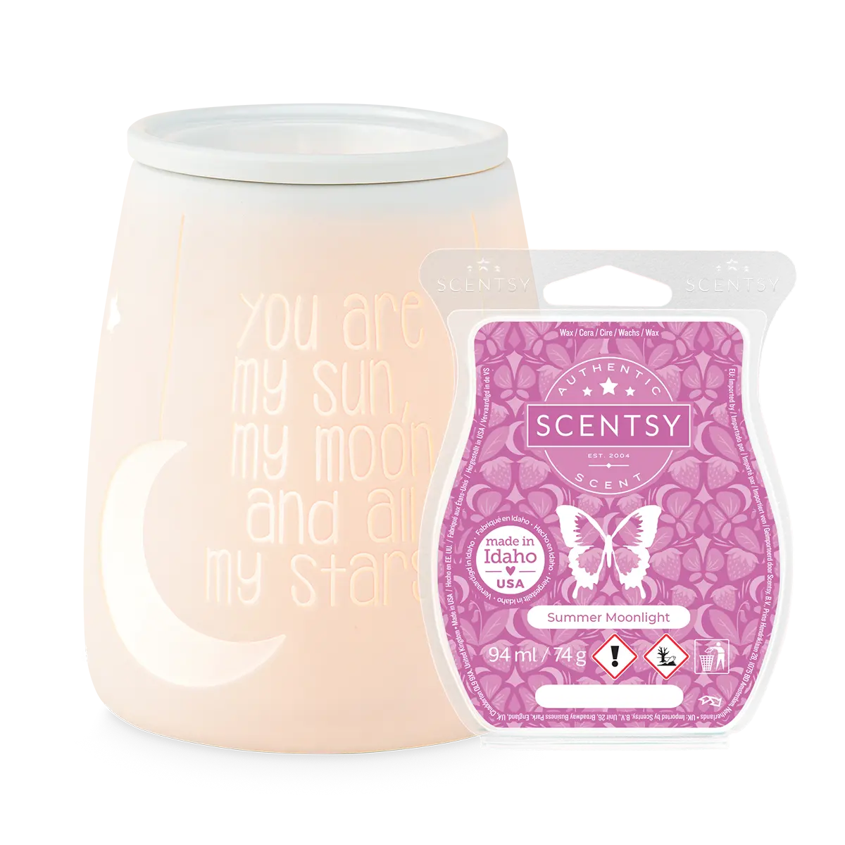 Moonlit Summer Scentsy Warmer Bundle 2026 Moonlit Summer Scentsy Warmer Bundle