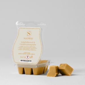 Scentsy 2026 Autumn Collection – Launches 17 August 2026 Sandalwood and Vanilla Pumpkin Scentsy Wax Melts