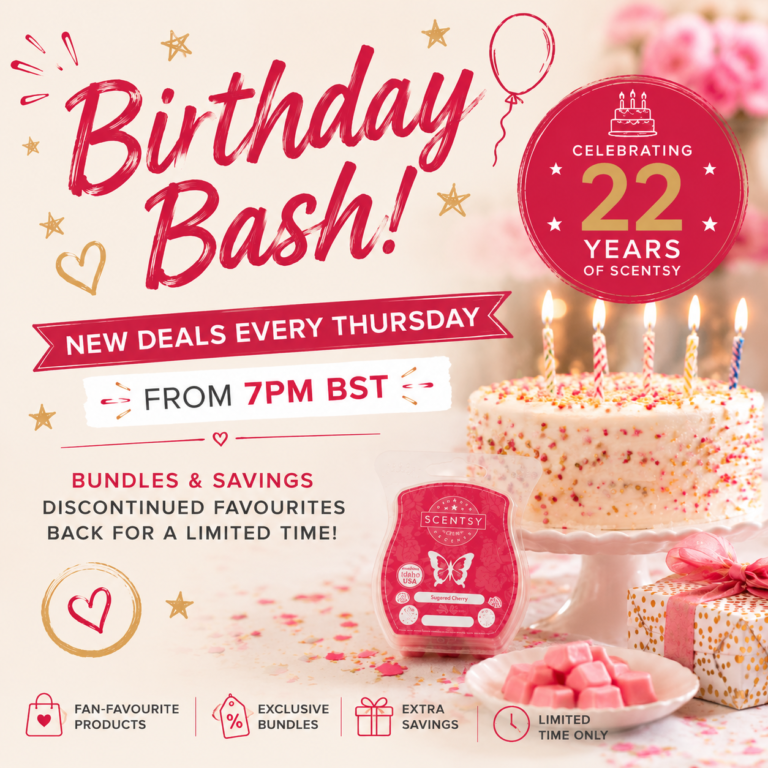 Scentsy Birthday Bash 2026 square