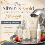 New Silver-N-Gold Scentsy Collection 2026 – Returning Fragrance Launches 1 August 2026 New Silver-N-Gold Scentsy Collection 2026