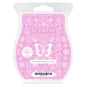 Strawberries and Cream Scentsy Wax Melts