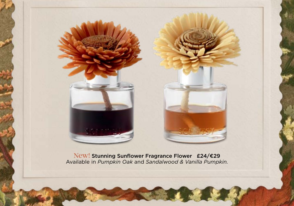 Scentsy 2026 Autumn Collection – Launches 17 August 2026 Stunning Sunflower Scentsy Fragrance Flower 2026 UK new launch Pumpkin Oak Sandalwood Vanilla Pumpkin