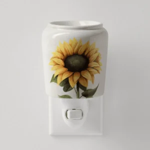 Sunflower Scentsy Mini Warmer with Wall Plug