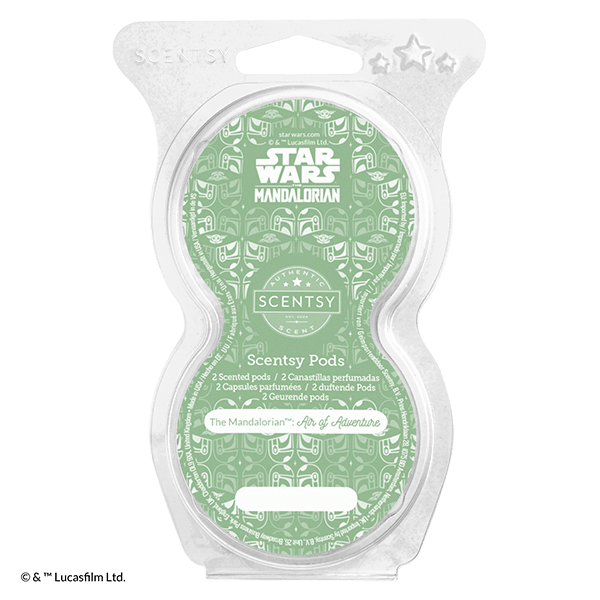 The Mandalorian: Air of Adventure Scentsy Pod Twin Pack 2026 The Mandalorian: Air of Adventure Scentsy Pod Twin Pack