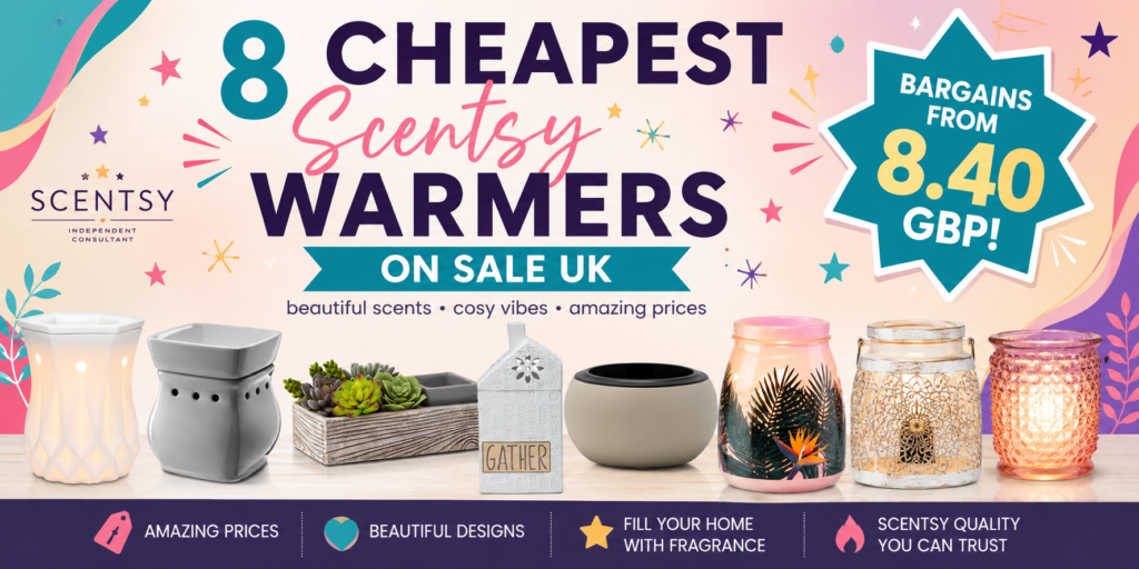 8 Cheapest Scentsy Warmers on Sale UK: Real Bargains From £8.40 2026 8 Cheapest Scentsy Warmers on Sale UK