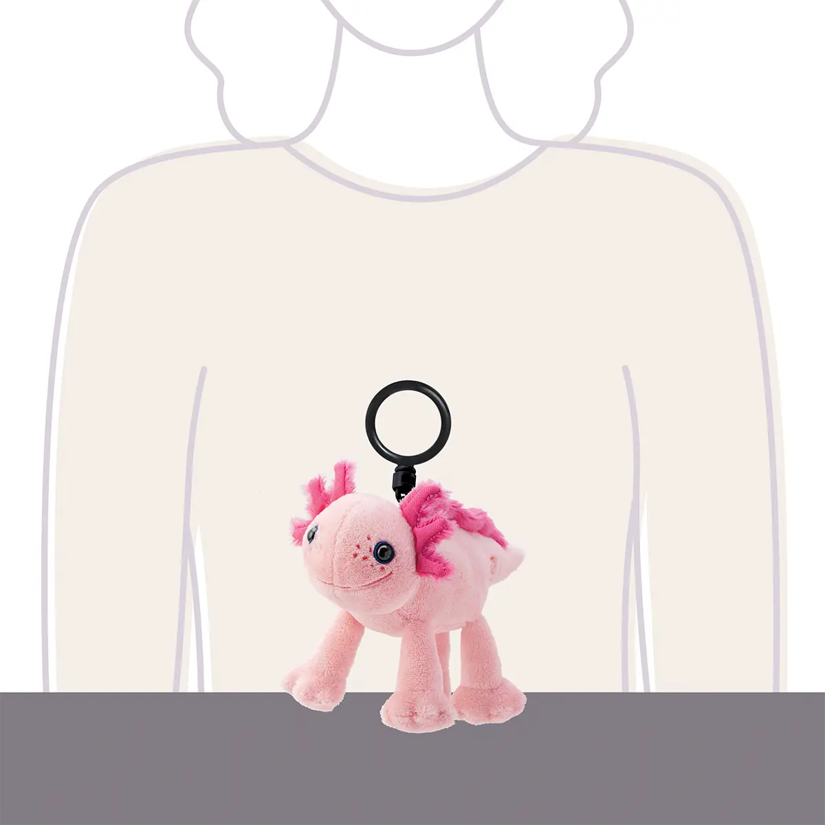 Blush the Axolotl Scentsy Buddy Clip 2026 Blush the Axolotl Scentsy Buddy Clip