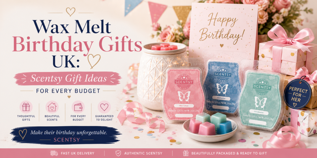 Wax Melt Birthday Gifts UK: Scentsy Gift Ideas for Every Budget 2026 Wax Melt Birthday Gifts UK