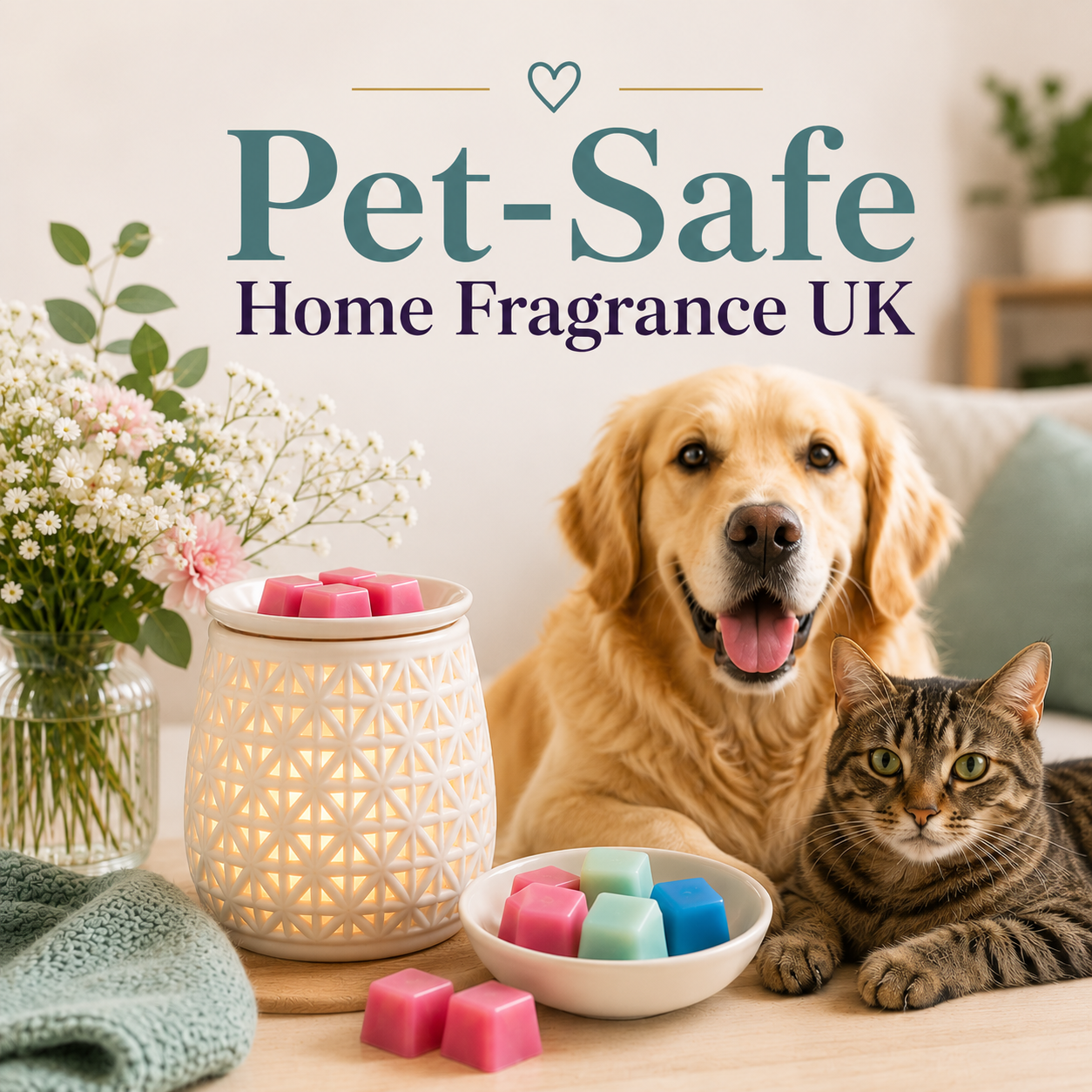 Pet-Safe Home Fragrance UK: Wax Melts, Candles and Diffusers Compared