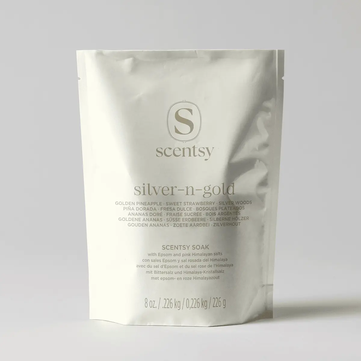 Silver-N-Gold Single-Use Scentsy Soak 2026 Silver-N-Gold Single-Use Scentsy Soak