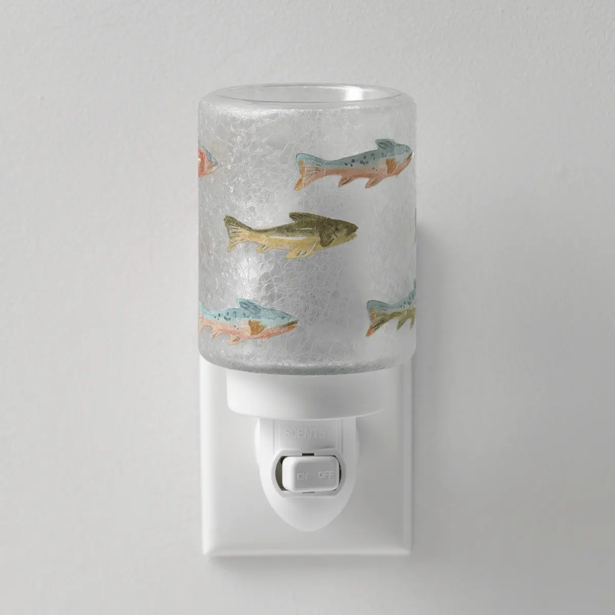 Silverfin Scentsy Mini Warmer with Wall Plug 2026 Silverfin Scentsy Mini Warmer with Wall Plug