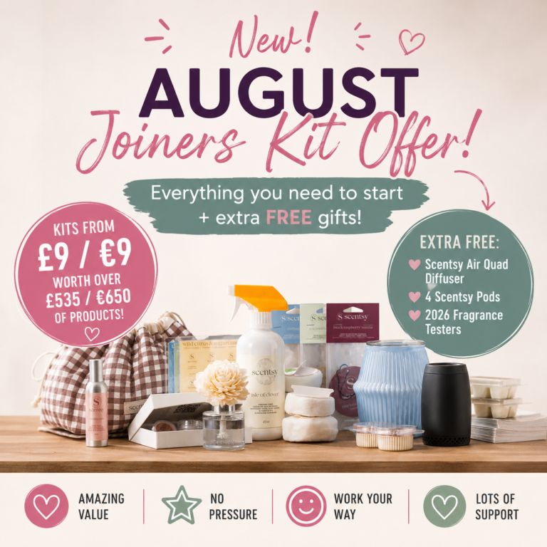Join Scentsy August 2026 – Upgraded Starter Kits Are the Best We Have Ever Seen 2026 Join Scentsy August 2026