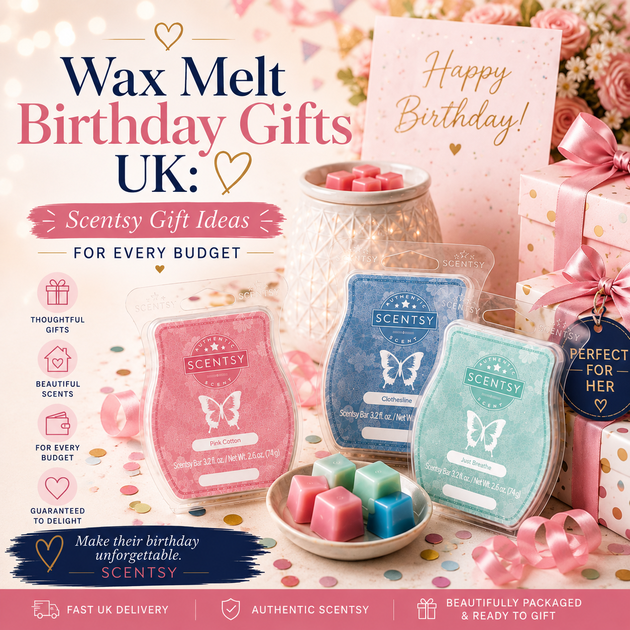 Wax Melt Birthday Gifts UK: Scentsy Gift Ideas for Every Budget 2026 Wax Melt Birthday Gifts UK: Scentsy Gift Ideas for Every Budget