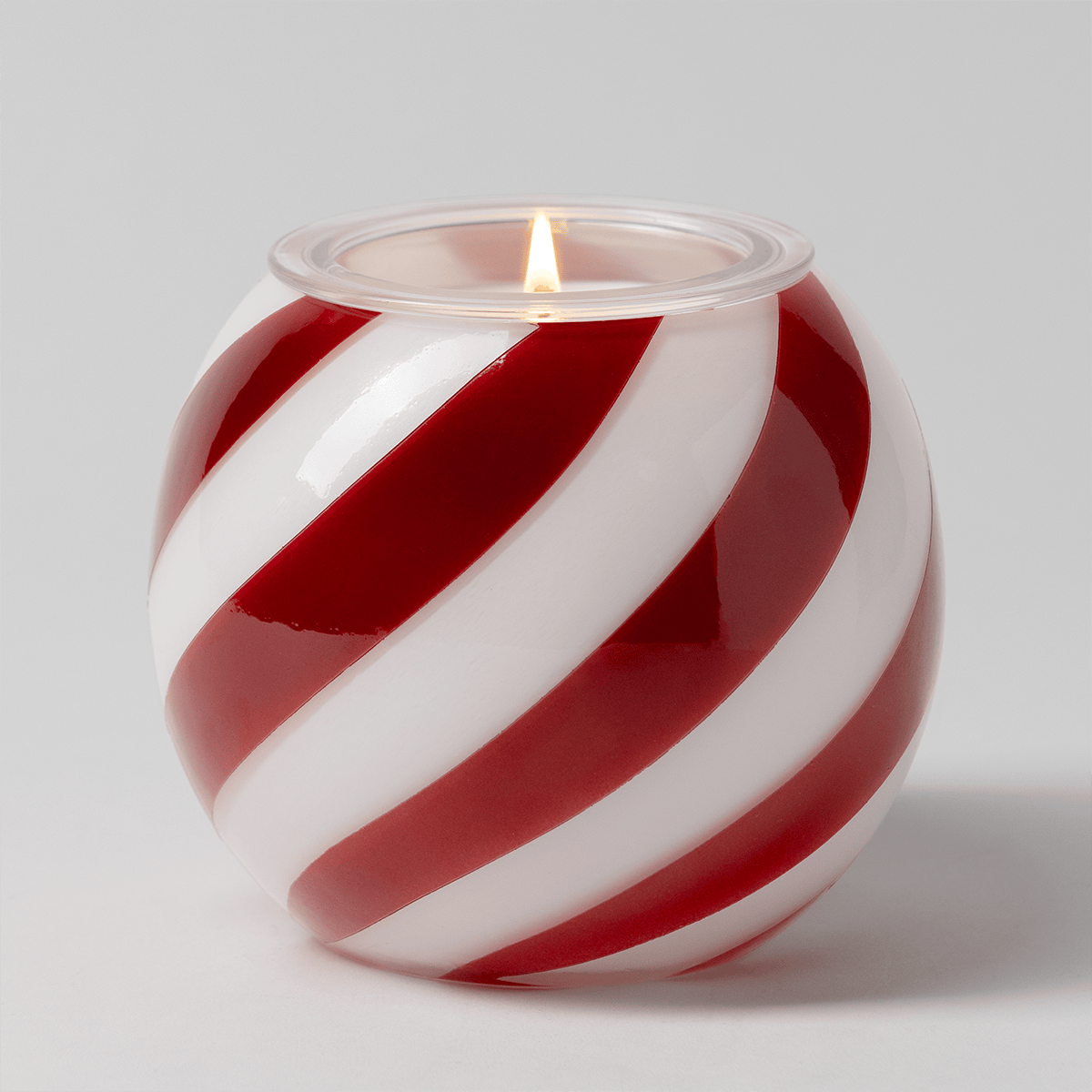 Candy Cane Swirl Scentsy Candle Holder 2026 Candy Cane Swirl Scentsy Candle Holder
