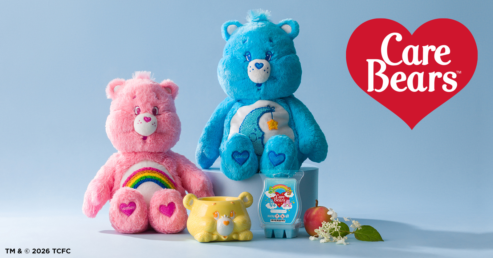 Care Bears Bedtime Bear and Funshine Bear Join the Scentsy Collection 2026 Care Bears Bedtime Bear and Funshine Bear Join the Scentsy Collection