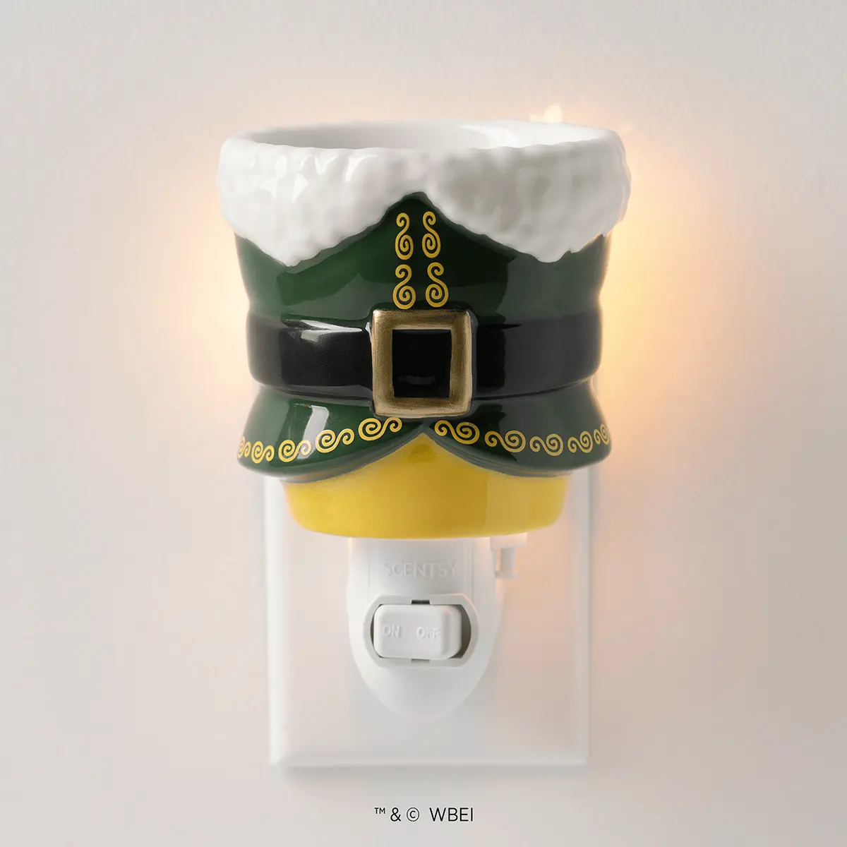 Elf Buddy's Christmas Joy Scentsy Mini Warmer with Wall Plug 2026 Elf Buddy's Christmas Joy Scentsy Mini Warmer with Wall Plug