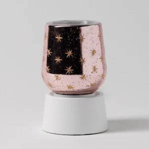 Frosted Flurry Scentsy Mini Warmer with Tabletop Base