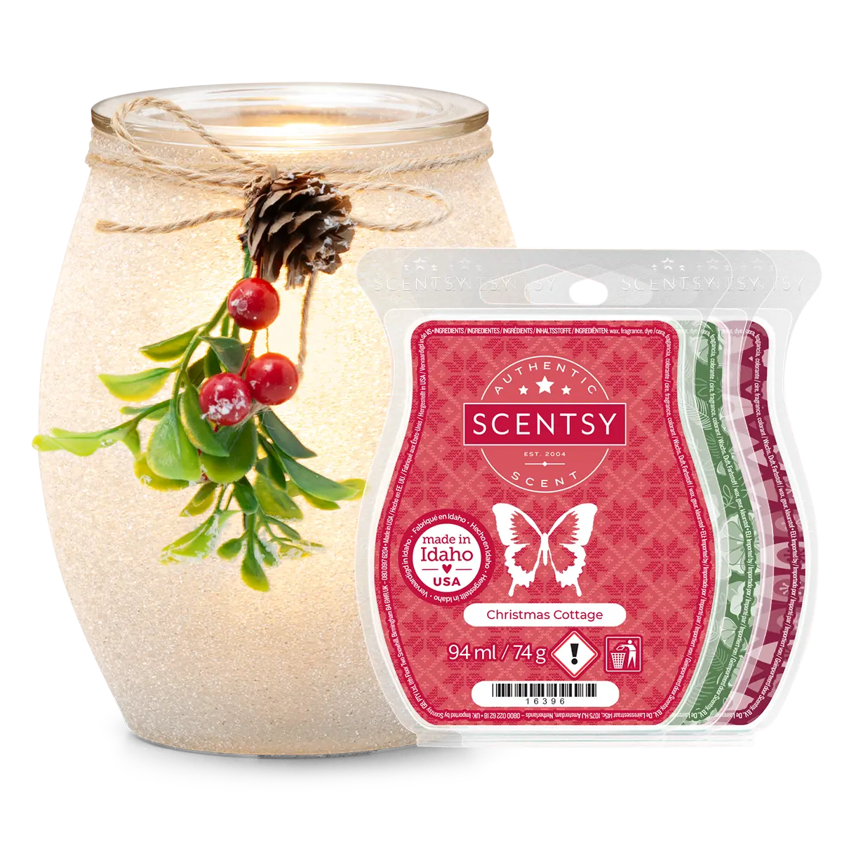 Frosted Mistletoe Scentsy Warmer and 3 Scentsy Wax Melts Bundle 2026 Frosted Mistletoe Scentsy Warmer and 3 Scentsy Wax Melts Bundle