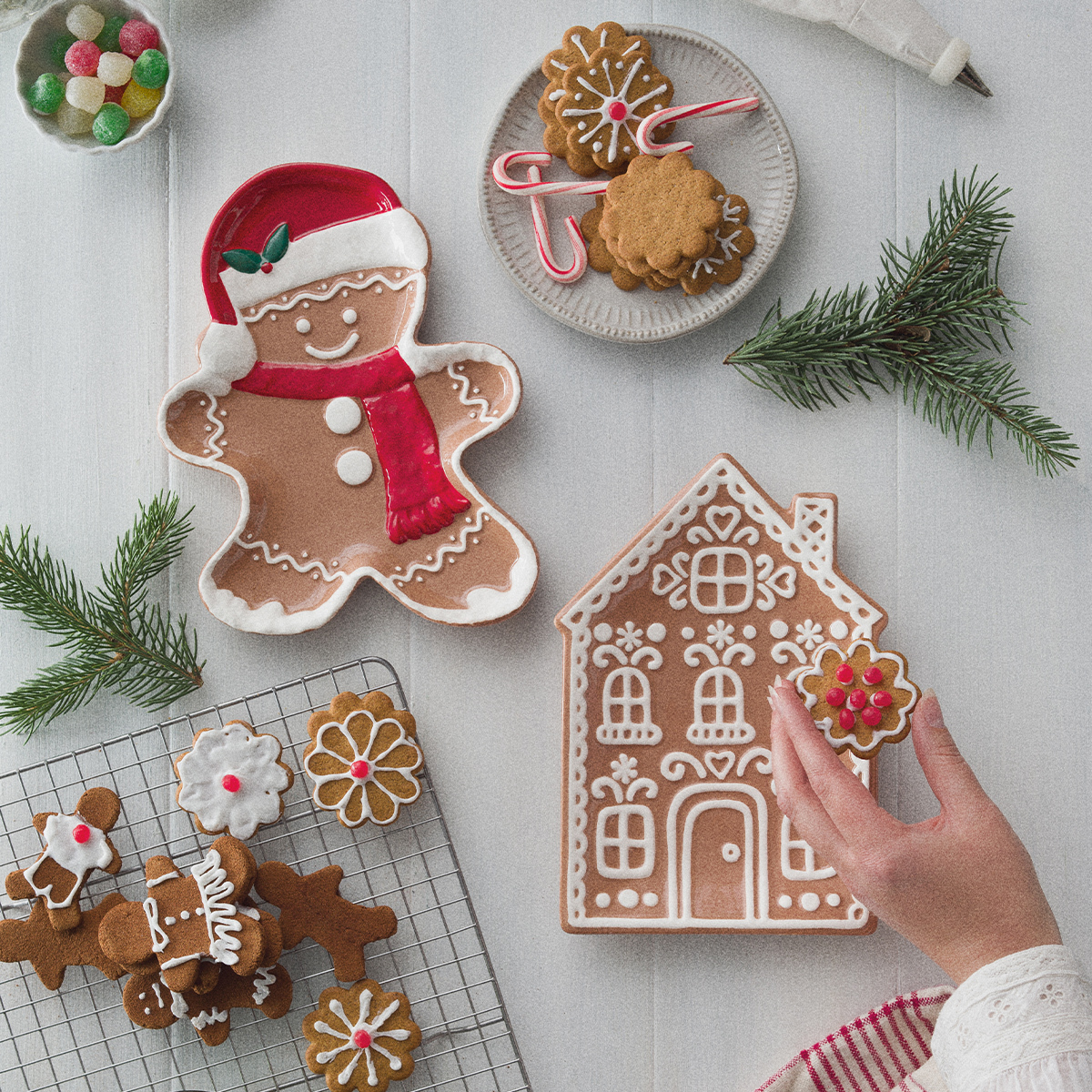 Gingerbread Scentsy Plates 2026 Gingerbread Scentsy Plates