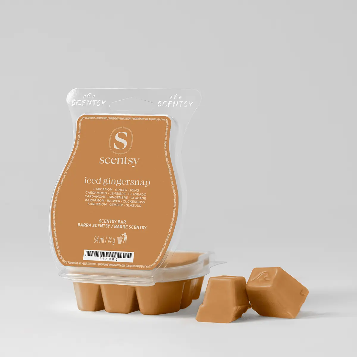 Gingerbread Scentsy Wax Melts 5-Pack 2026 Gingerbread Scentsy Wax Melts 5-Pack