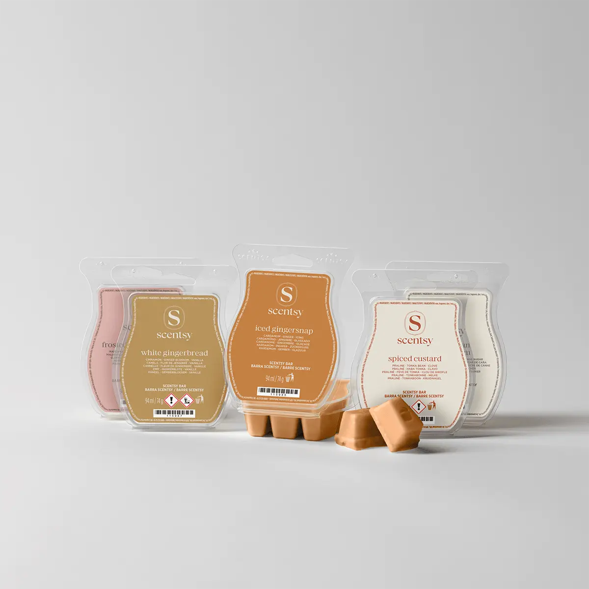 Gingerbread Scentsy Wax Melts 5-Pack 2026 Gingerbread Scentsy Wax Melts 5-Pack