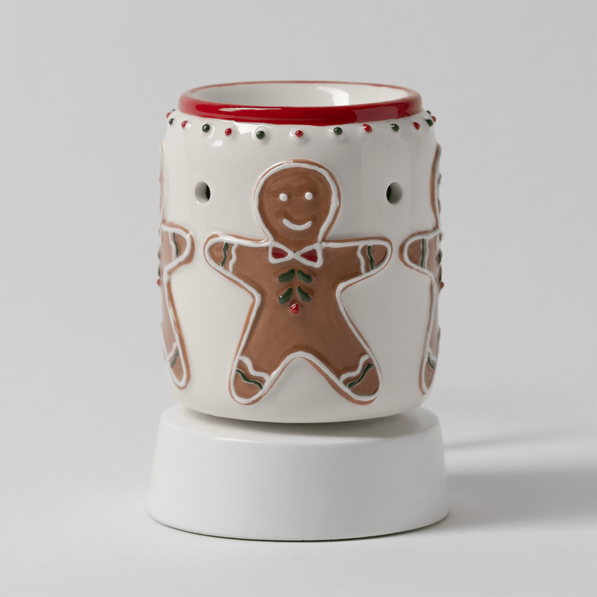 Gingerbread Snap Scentsy Mini Warmer with Tabletop Base 2026 Gingerbread Snap Scentsy Mini Warmer with Tabletop Base