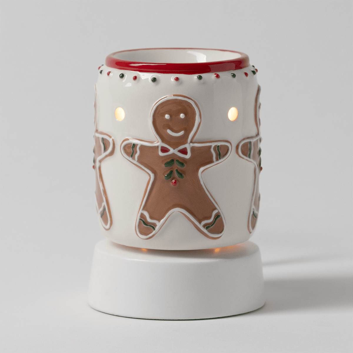 Gingerbread Snap Scentsy Mini Warmer with Tabletop Base 2026 Gingerbread Snap Scentsy Mini Warmer with Tabletop Base