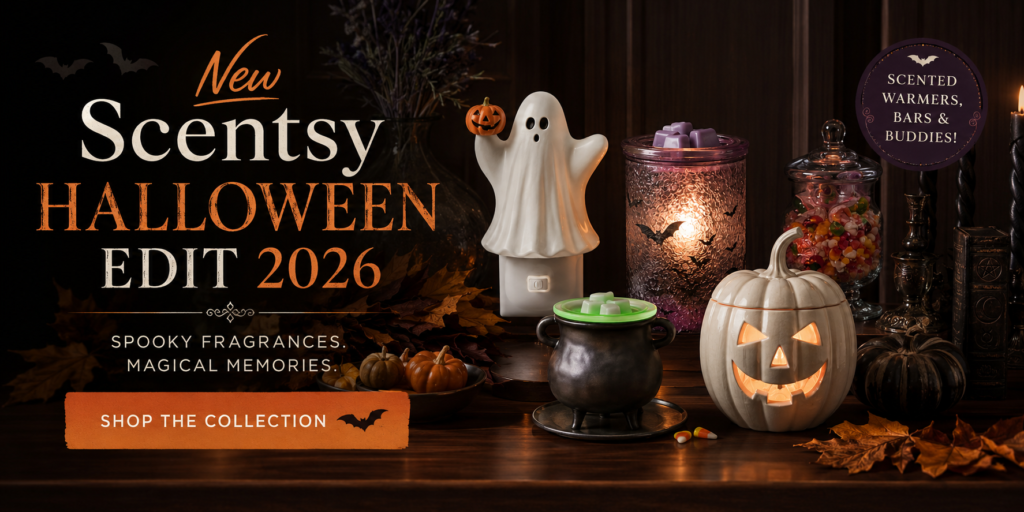 New Scentsy Halloween Edit 2026 – Spooky Warmers and Wax Melts Out Now 2026 halloween scentsy 2026 collection 2026
