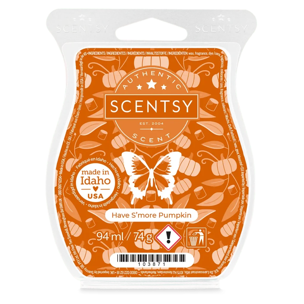 Scentsy Bring Back My Bar Autumn Winter 2026 – 14 Returning Fragrances From 1 October 2026 Have S'more Pumpkin Scentsy Wax Melts