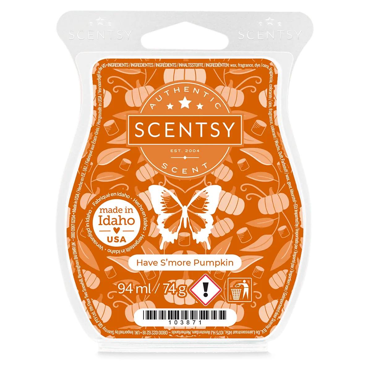 Have S'more Pumpkin Scentsy Wax Melts 2026 Have S'more Pumpkin Scentsy Wax Melts