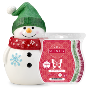 Looks Like Snow Scentsy Warmer and 3 Scentsy Wax Melts Bundle