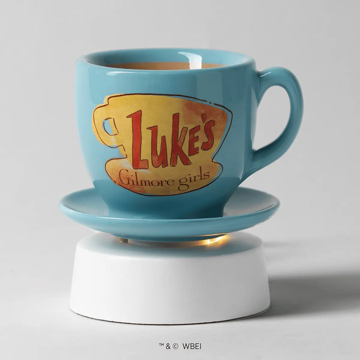 Luke's Coffee Mug Scentsy Mini Warmer with Tabletop Base 2026 Luke's Coffee Mug Scentsy Mini Warmer with Tabletop Base