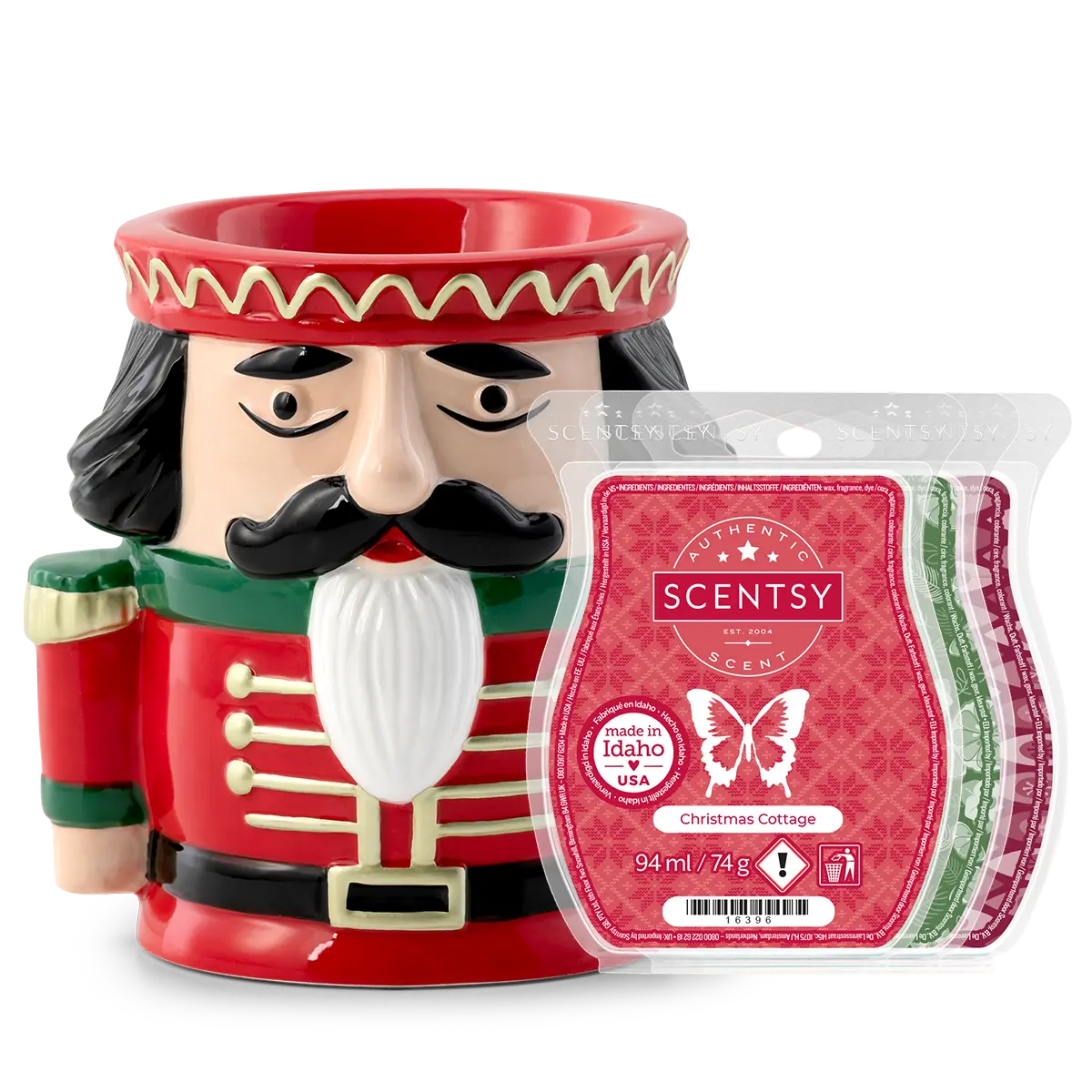 Nutcracker King Scentsy Warmer and 3 Scentsy Wax Melts Bundle 2026 Nutcracker King Scentsy Warmer and 3 Scentsy Wax Melts Bundle