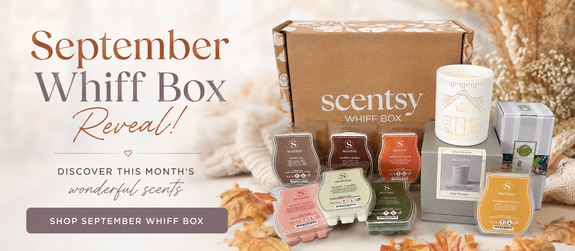 Still Time to Grab the September Scentsy Whiff Box – Stunning Value While Stock Lasts
