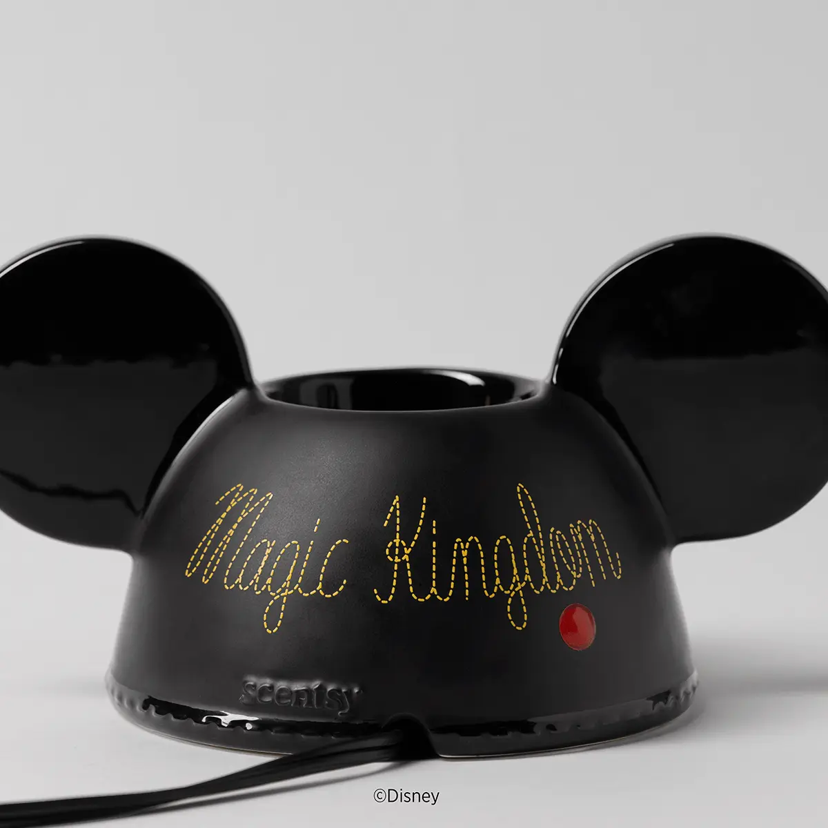 Walt Disney World Embroidered Mickey Ears Scentsy Warmer 2026 Walt Disney World Embroidered Mickey Ears Scentsy Warmer