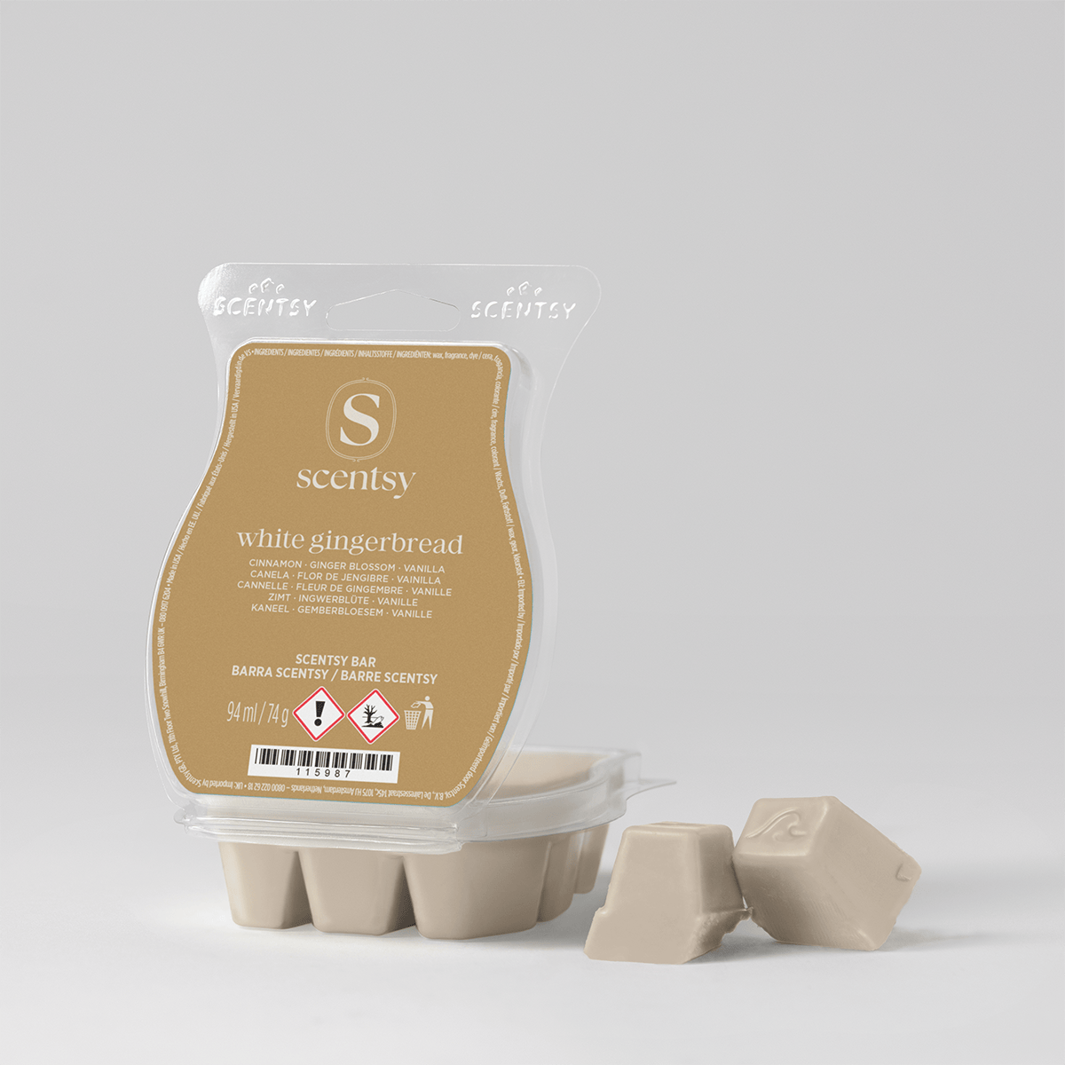 White Gingerbread Scentsy Wax Melts 2026 White Gingerbread Scentsy Wax Melts