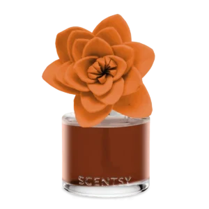 Caramel Macadamia Nut Natural Poinsettia Scentsy Fragrance Flower