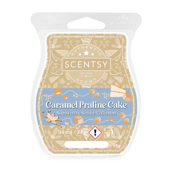 Caramel Praline Cake Scentsy Wax Melts 2026 Caramel Praline Cake Scentsy Wax Melts