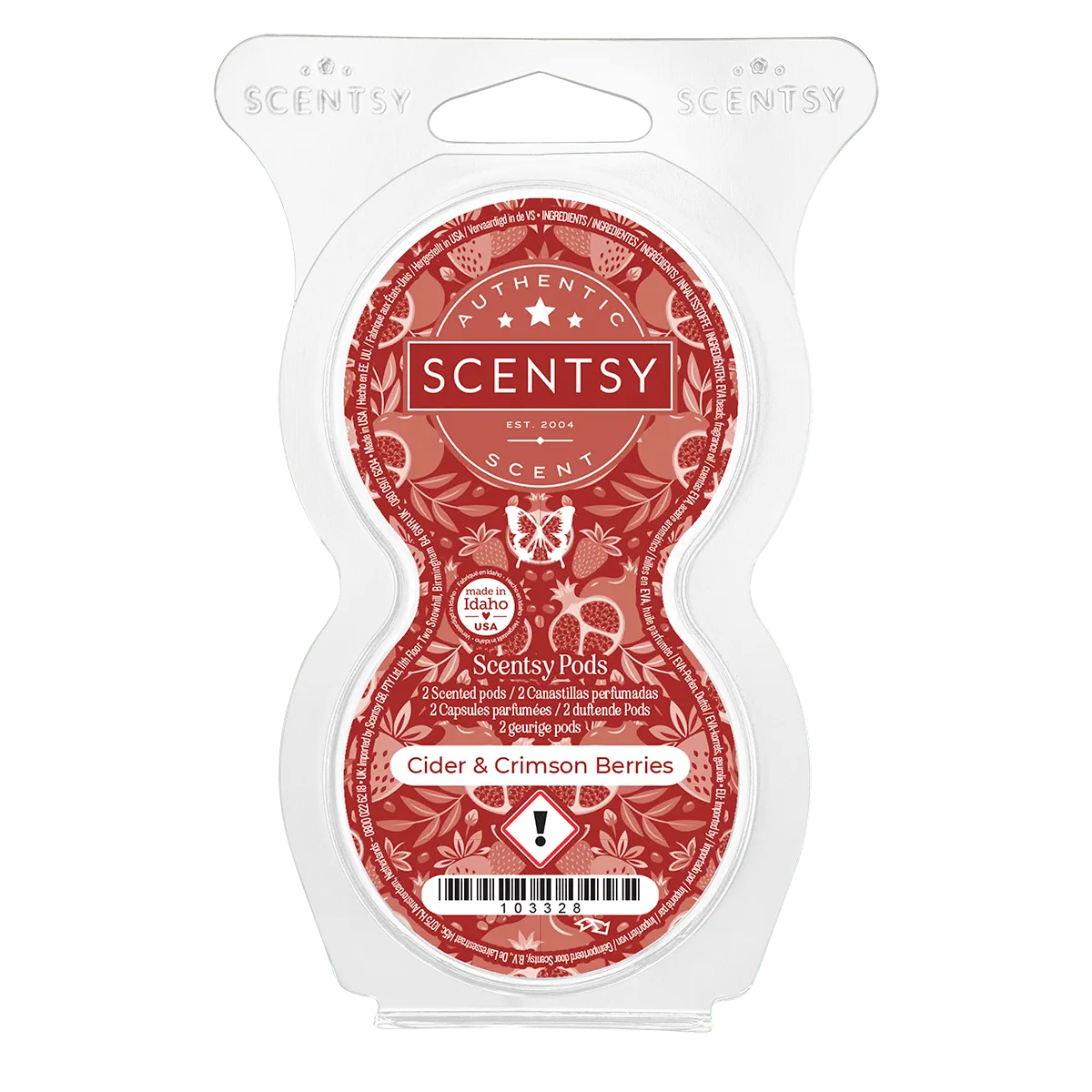 Cider and Crimson Berries Scentsy Pod Twin Pack 2026 Cider and Crimson Berries Scentsy Pod Twin Pack