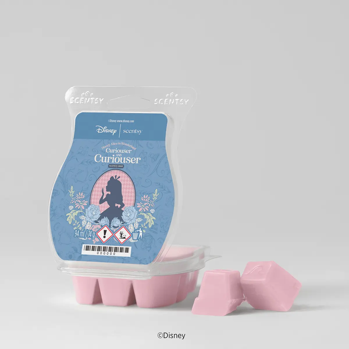 Disney Alice in Wonderland Curiouser and Curiouser Scentsy Wax Melts 2026 Disney Alice in Wonderland Curiouser and Curiouser Scentsy Wax Melts