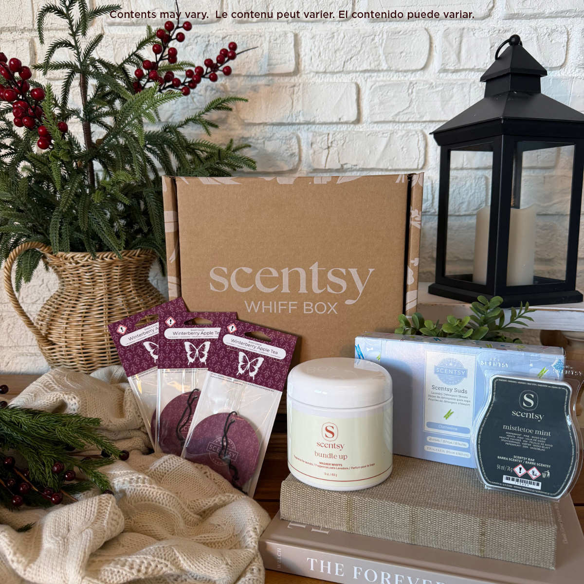 October 2026 Scentsy Whiff Box: Mistletoe Mint, Scentsy Suds and Washer Whiffs for £47 2026 October 2026 Scentsy Whiff Box: Mistletoe Mint, Scentsy Suds and Washer Whiffs for £47