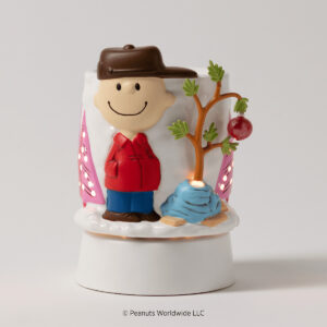 peanuts charlie brown christmas scentsy mini warmer tabletop UK 2026 product image