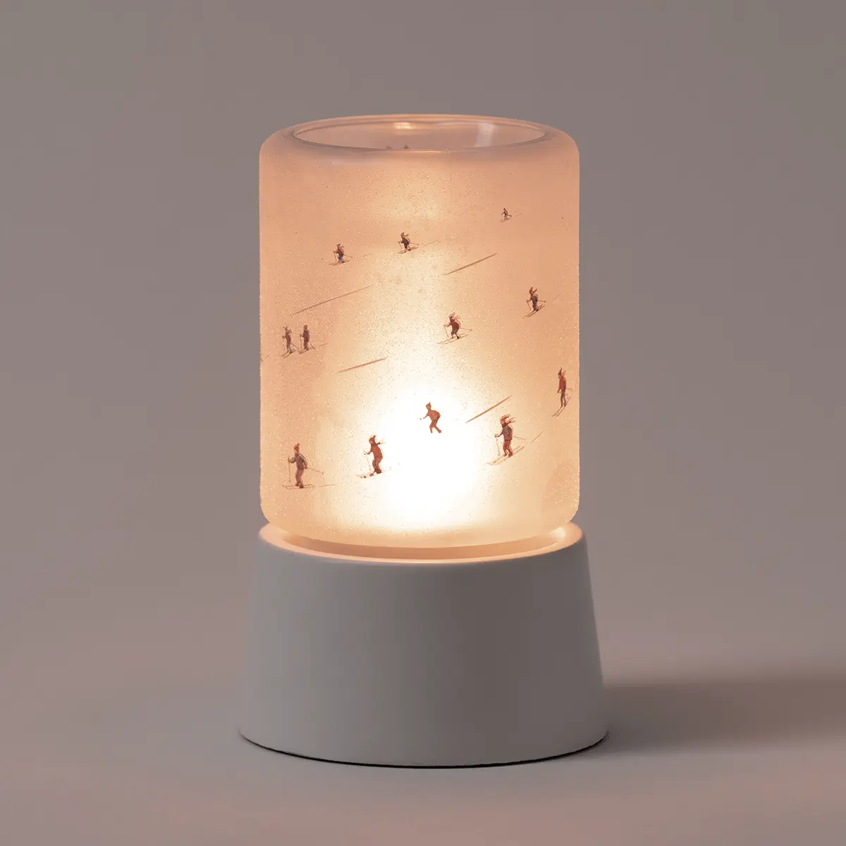 Powder Day Scentsy Mini Warmer with Tabletop Base 2026 Powder Day Scentsy Mini Warmer with Tabletop Base